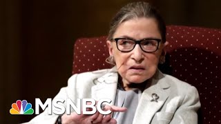 Ruth Bader Ginsburg Returns To Supreme Court After Lung Cancer Surgery | Hallie Jackson | MSNBC