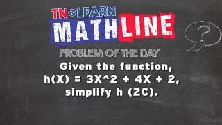 Simplifying Functions | Interpreting Function Notation| TNLearn | Mathline