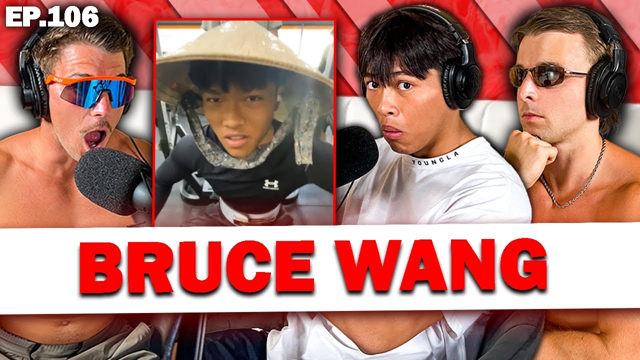 EP 106. Bruce Wang: Real Voice Reveal, Bulking Diet - Part 1 - YouTube