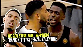 The TRUTH Behind Drew League 3x MVP vs Denzel Valentine HEATED MATCH UP! Frank Nitty Opens Up!