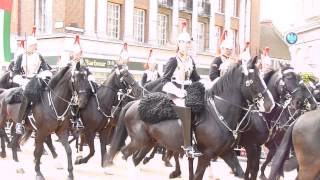 The Household Cavalry . Windsor 30.04.13