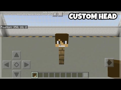 How to Get Your Own Head in Mcpe 1.2 How to Get Your Own Head in Mcpe 1.2