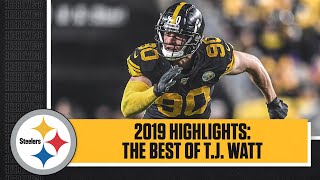 HIGHLIGHTS: The best of T.J. Watt from 2019 | Pittsburgh Steelers