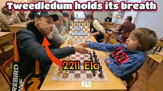 Nikolay Artjukhov (2211) - German Yunker (1816) | Tweedledum | - Blitz