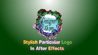 Stylish Particular Logo In After Effects 2020