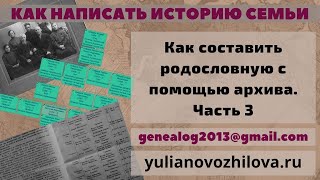 Как найти исследователя в архиве