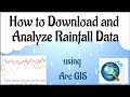 How to Download and Analyze Chirps Rainfall Data using #ArcGIS | GIS Tutorial