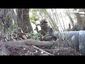 サバスナ！s2 15 サバゲースナイパーがゆく 「木の裏に潜伏するスナイパー」 japanese airsoft sniper