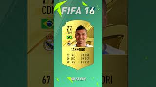 Casemiro - FIFA Evolution (FIFA 13 - FIFA 23)