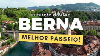 Verão na Suíça - Flutuação pelo Rio Aare