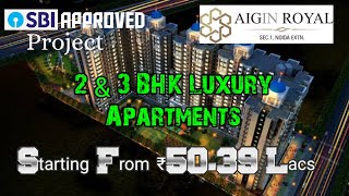 Ready To Move Flat in Noida Extension| AIG Royal 2BHK 1050Sqft Flat Gr Noida| Details +91 7906599176