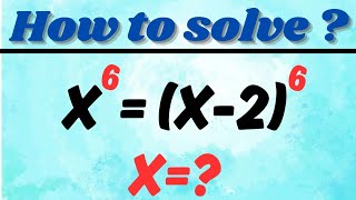 Nice Algebra Problem || Math Olympiad || How to solve for x?