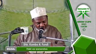 Sheikh Kombo Ali Fundi - Haki za Wanandoa