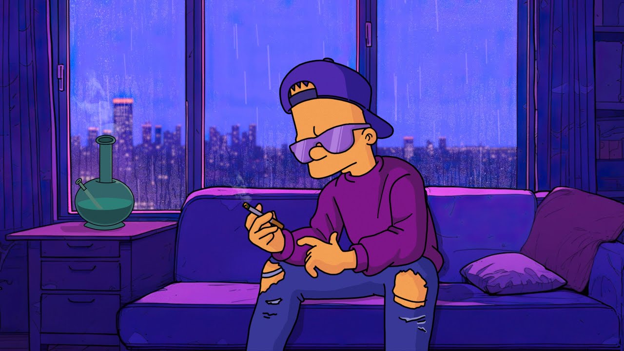 Chill Smoke Rain Lofi Hip Hop Mix Stress Relief Relaxing Music