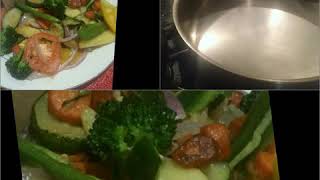 የአትክልት ጥብስ how to fry vegetables