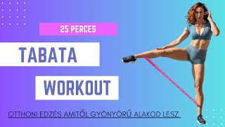 25 PERCES TABATA EDZÉS