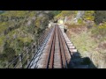 taieri gorge railway dunedin new zealand in 4k