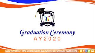 Graduation Ceremony AY 2020