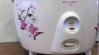 Drum rice cooker double inner pot