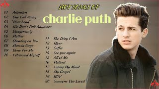 Charlie Puth Greatest Hits Playlist - Best Songs Of Charlie Puth
