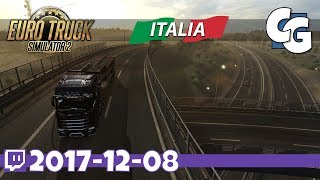 ETS2 - VOD - 2017-12-08 - ProMods 2.25 + Italia DLC - ETS2 Italia DLC Gameplay