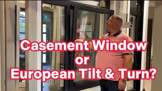 North American Casement Window v.s. European Tilt \u0026 Turn. Full Comparison here in Ottawa Ontario.