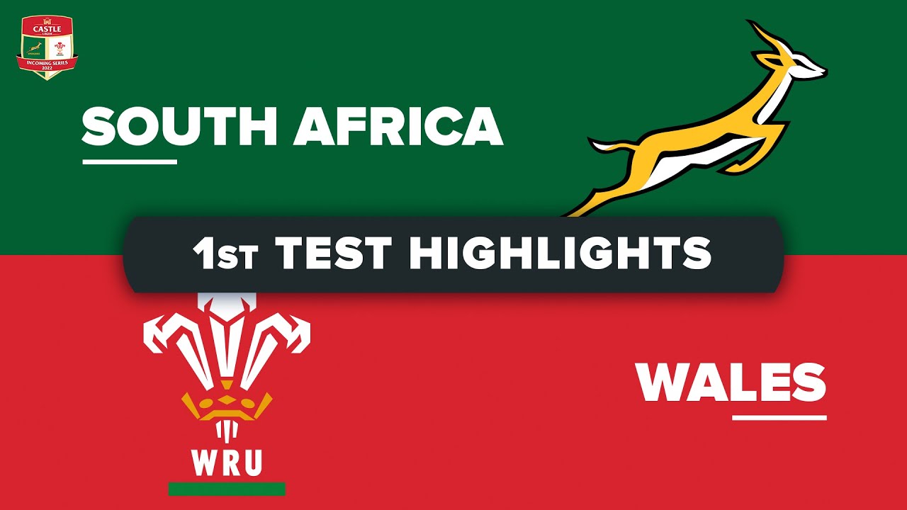 July Internationals | South Africa v Wales - First Test Highlights