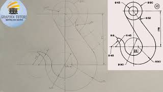 How to draw hook using principle of Tangency, Tangency Problems