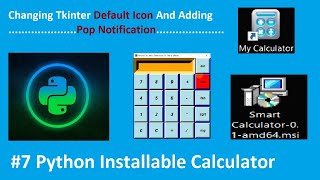 How to Change python Tkinter icon | Python Simple Calculator #7
