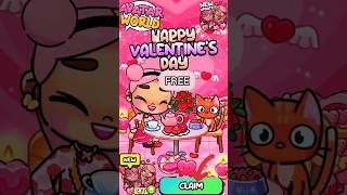 Avatar World New Update Free Pack Valentine's Day Claim Now #avatarworld #pazu #shorts