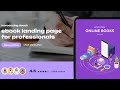 Design and Code Your Own eBook Website with HTML, CSS, and JavaScript | Source code