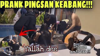 PRANK PINGSAN KE ABANG!!! PANIK BANGET SAMPE KUPING SOIBAH !!!