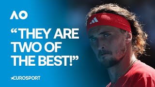 On-Court Interview: Alexander Zverev on facing Novak Djokovic or Carlos Alcaraz in the Semi-Finals 👀