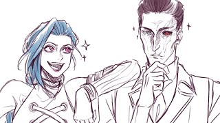 Jinx introduces Silco to Isha (Arcane - Comic Dub)