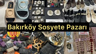 BAKIRKÖY SOSYETE PAZARI 😍🛍️🛒Muhteşem Pazar Turu 🤩Keyifli Seyirler 🌺