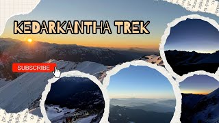 India's Most Famous Winter Trek | Kedarkantha Episode 1 - Meerut to Sankri