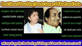 #best  heart touching duets songs of rafi and lata ,#songs,#old hindi songs,