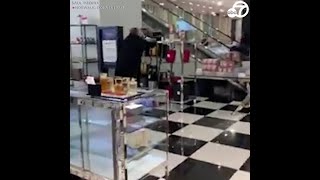 Man trashes Connecticut Bloomingdale's in violent rampage | ABC7