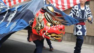 石岡のおまつり2016 神幸祭　幌獅子總揃（スライドショー）