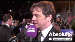 Colin Firth at the premiere of 'A Christmas Carol'