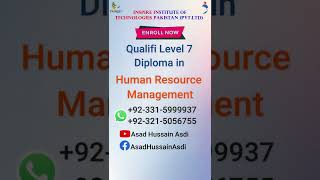 Qualifi Level 7 Diploma in Human Resource Management in Islamabad, Pakistan | Inspire Institute