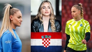 maria markovic, beautiful Croatian beautiful footballer maria markovic, biography,#football #croatia