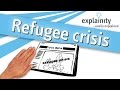 Refugee crisis explained (explainity® explainer video)