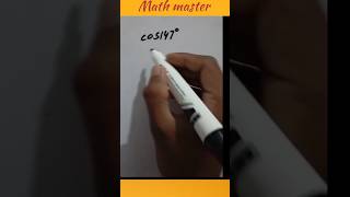 Cos 147 degree solve nice 12 class #maths #viralvideo