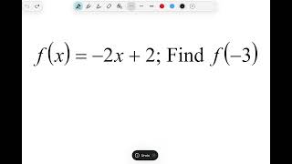 Function notation made easy, plug in values