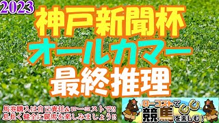 【2023神戸新聞杯・オールカマーレース予想】大舞台へ向けて、実績馬が続々と始動!!それぞれのコース条件に噛み合う穴馬はいるか!?