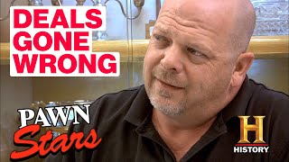 Pawn Stars: Deals Gone Wrong (5 Angry and Disappointed Sellers) | History