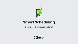 Smart Scheduling – Complete Ohme App Tutorial