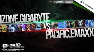 [PCGPH Nov Finals] iZONE.Gigabyte vs Pacific.Emaxx