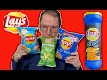 Iranian Tries WEIRDEST LAY'S Potato Chips Flavours From Around The World!! TASTE TEST